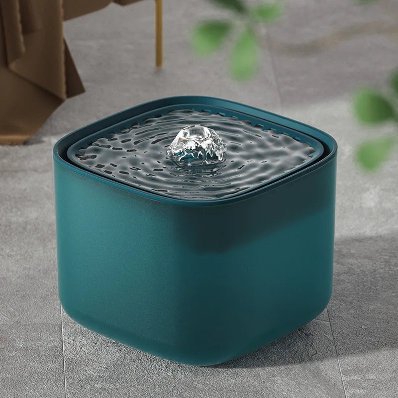 Stille 3L Vandfontæne til Kæledyr med Filter og BPA-fri Design