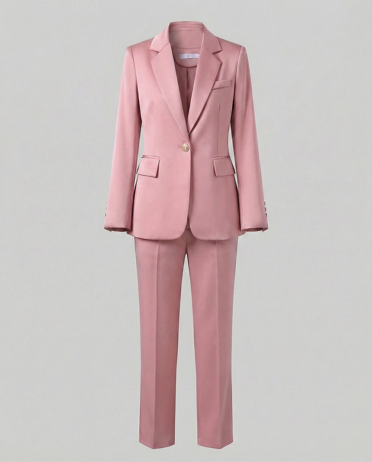 Dame Todelt Buksedragt med Enkeltradet Blazer