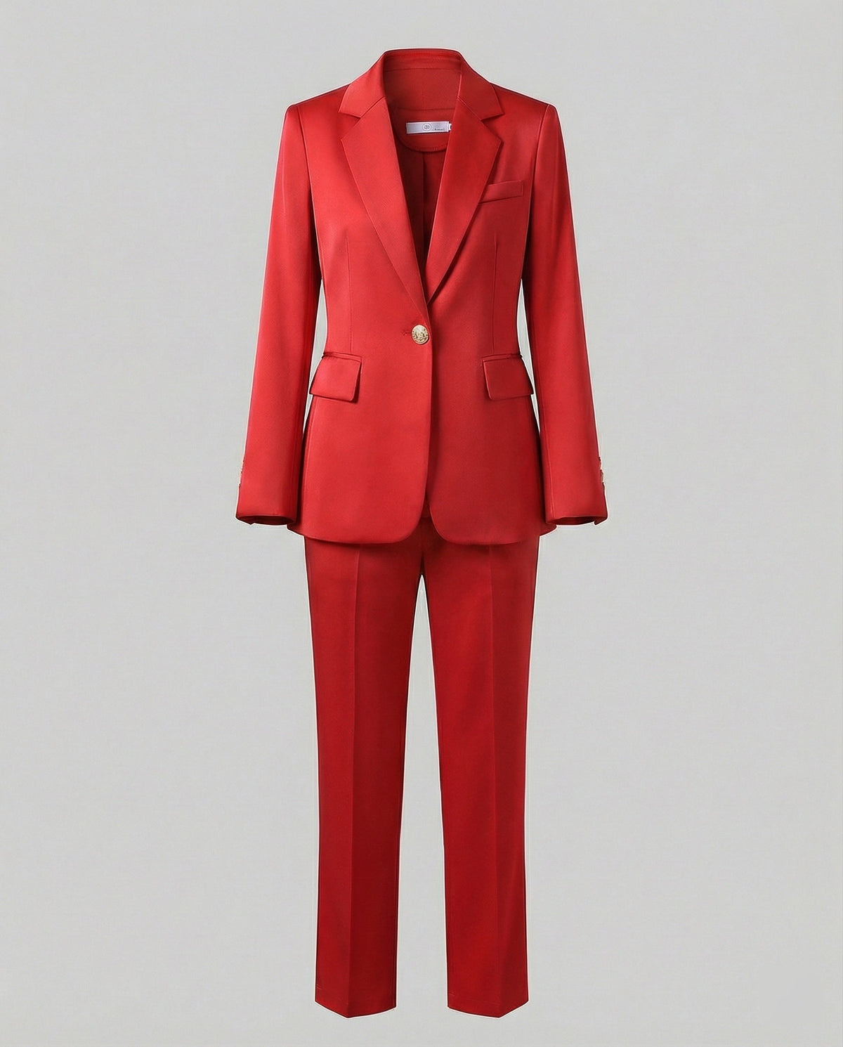 Dame Todelt Buksedragt med Enkeltradet Blazer