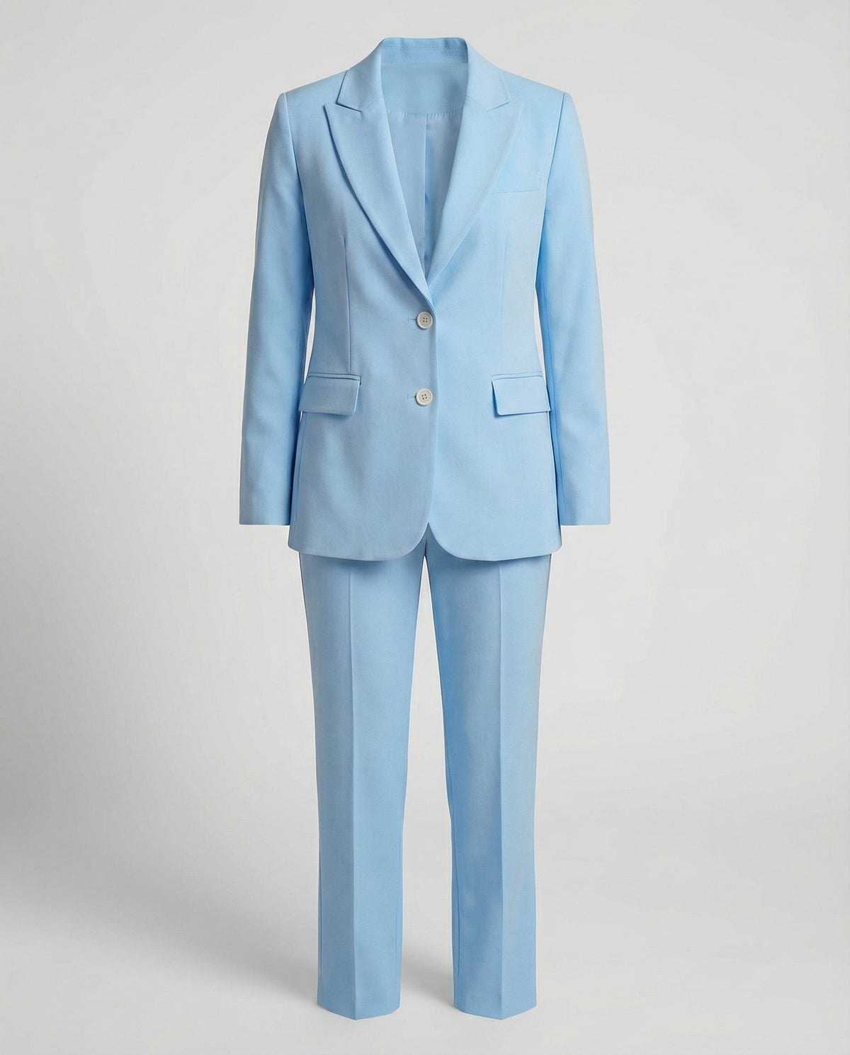 Dame Todelt Buksedragt med Enkeltradet Blazer