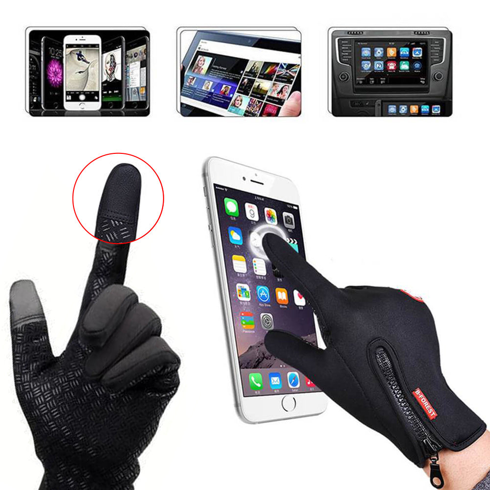 Unisex Vandtætte Vinterhandsker med Touch-fingerspidser