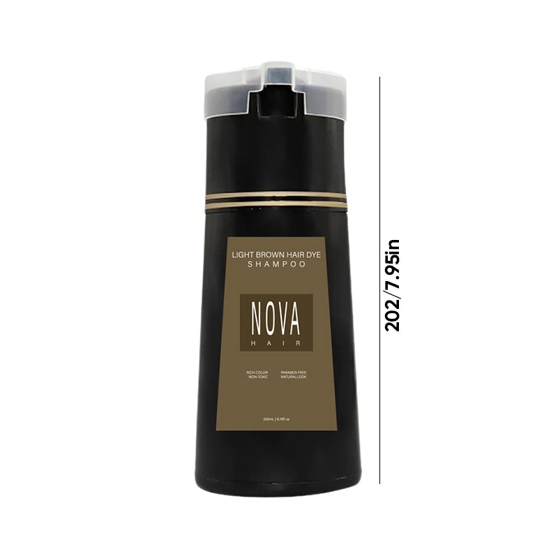 Øjeblikkelig Hårfarveshampoo der Dækker Gråt Hår på 10 Minutter