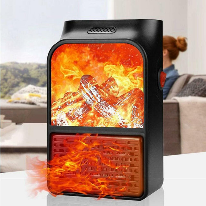 Riscaldatore elettrico portatile da presa per uso interno domestico 9000W