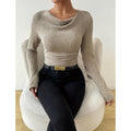 Dominika - Chic uformell turtleneck-skjorte for kvinner