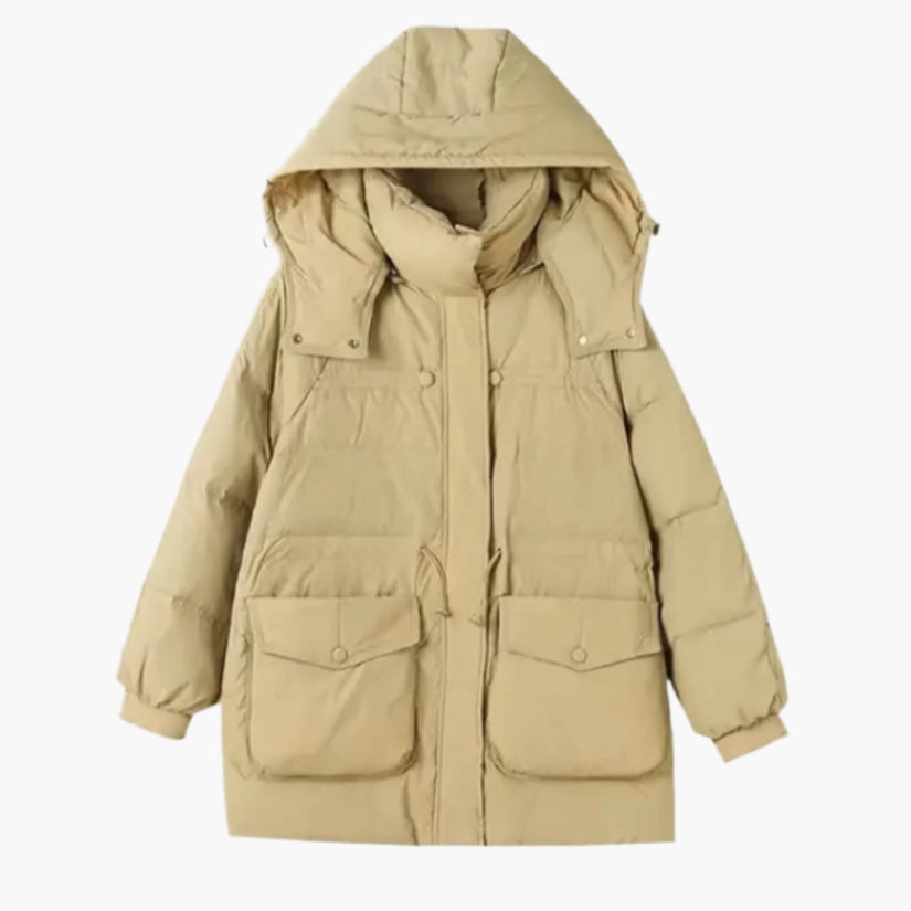 Rita - Trendy isolasjonsjakke med hette for kvinner