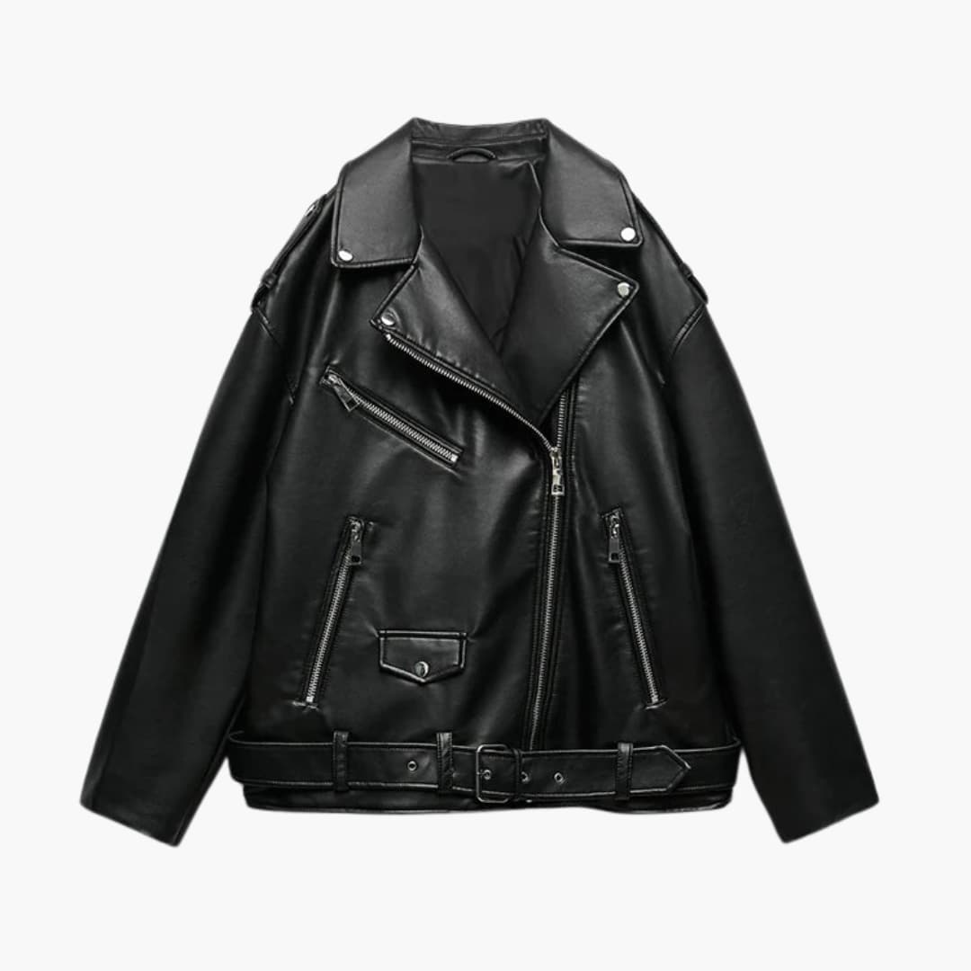 Alexa - Trendy bikerjakke til dame