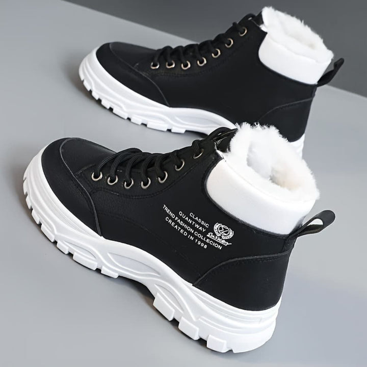 Kvinners Vinter Snøboots Fashion Tykk Såle Sko