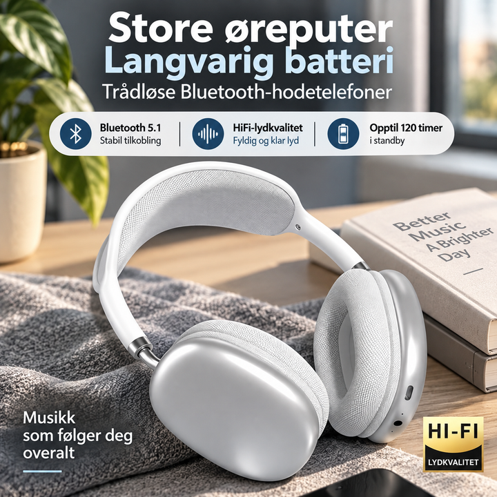 Hodetelefoner - Støyreduserende | Komfort &amp; Stil