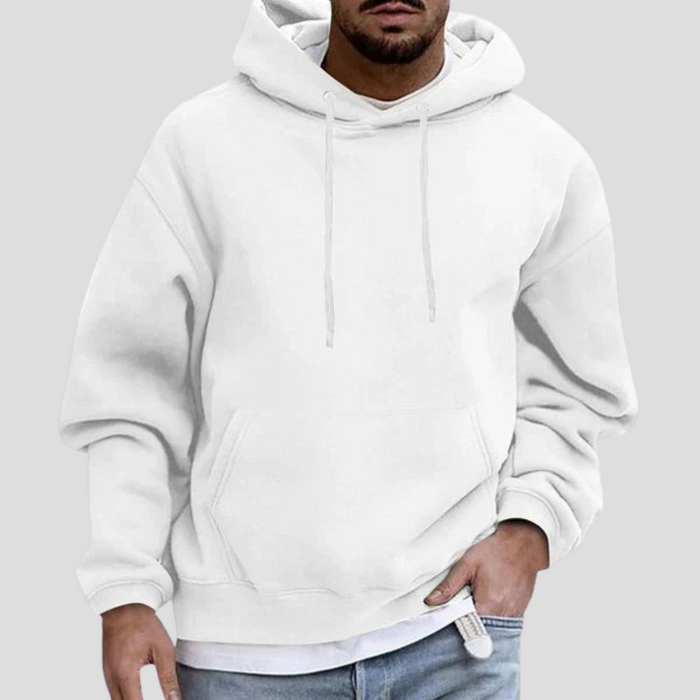 Herren-Kapuzenpullover mit Kängurutasche und verstellbarer Kapuze