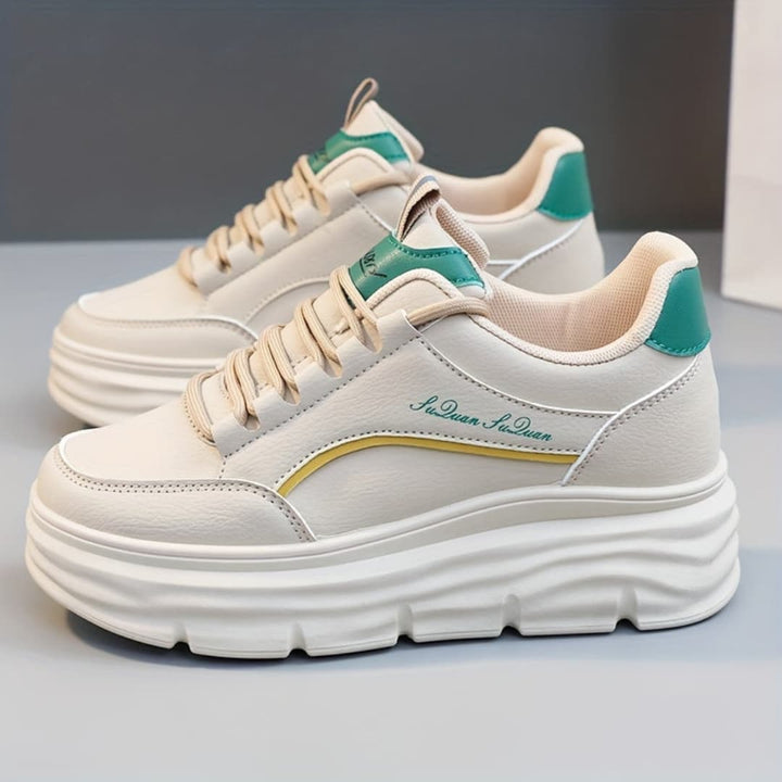 Kvinners Veiløpesko Pustende Plattform Sneakers