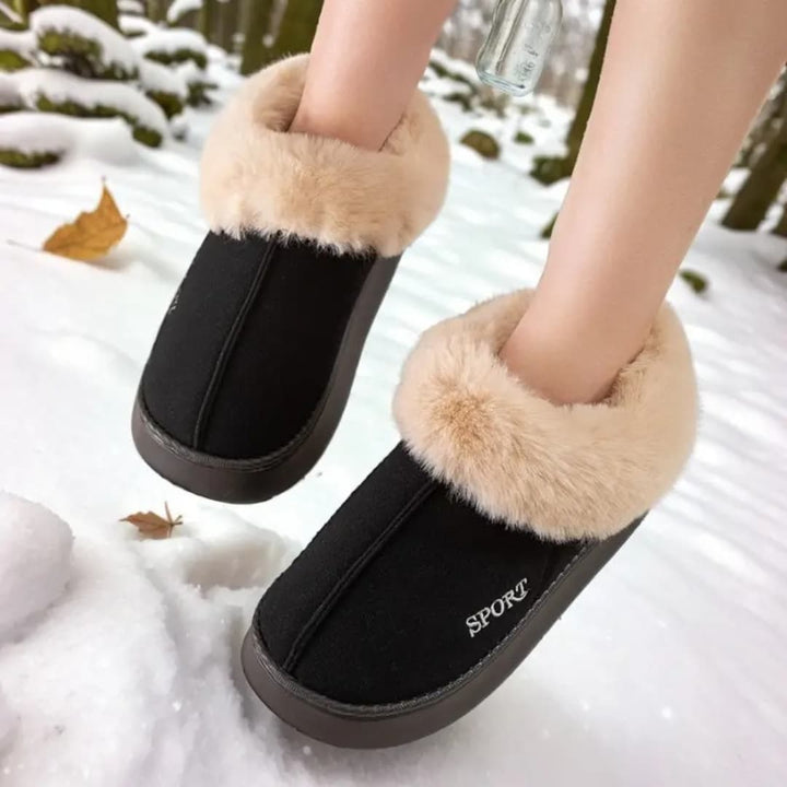 Lara - Dame Varm Plysjforet Snøstøvel