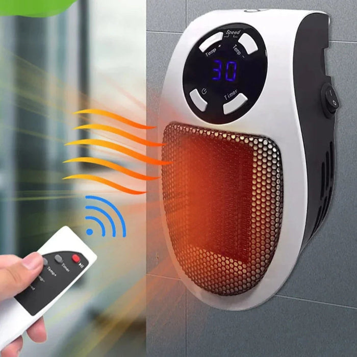 Calefactor portátil WarmFlow con termostato ajustable