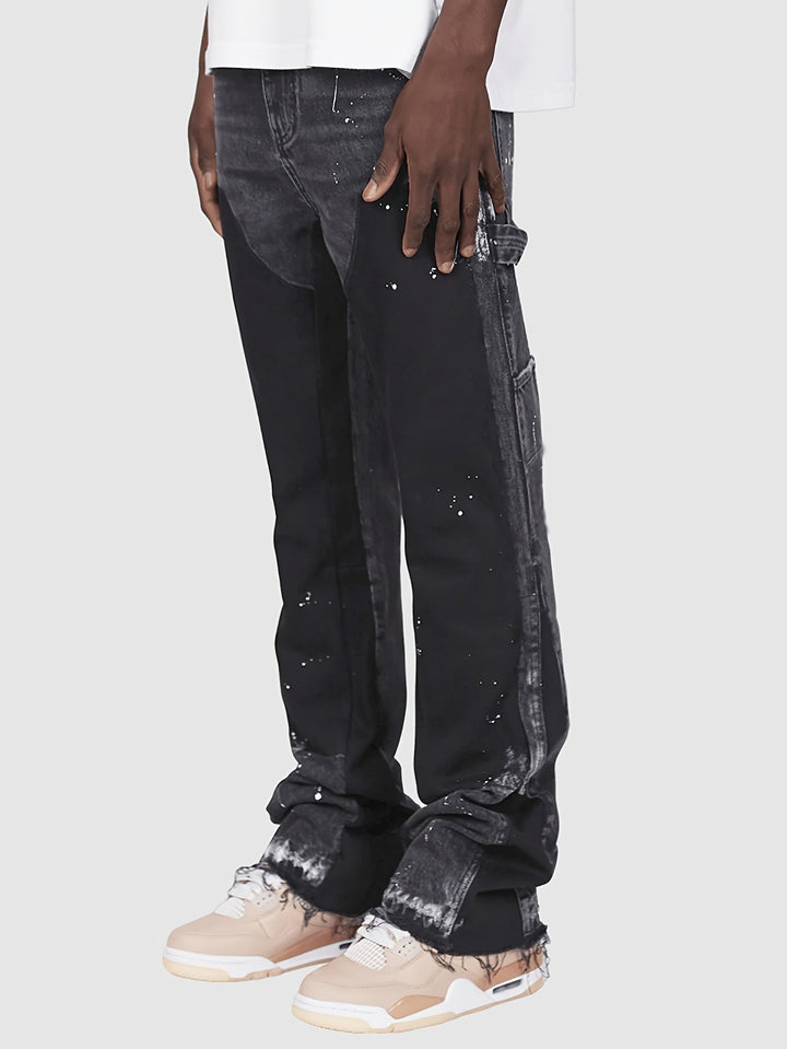 ESKIL - Fargerike denim cargo bukser