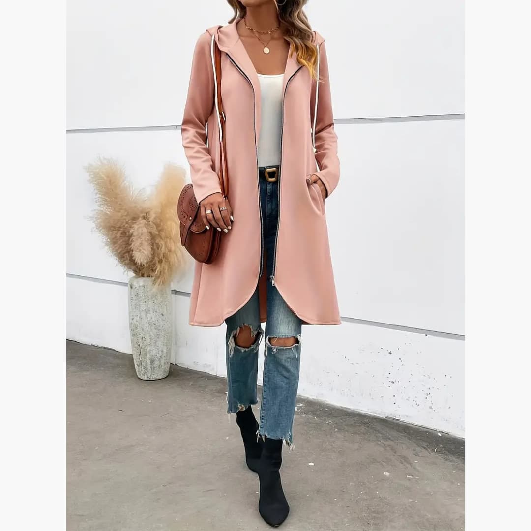 Paloma - Elegant asymmetrisk jakke til dame