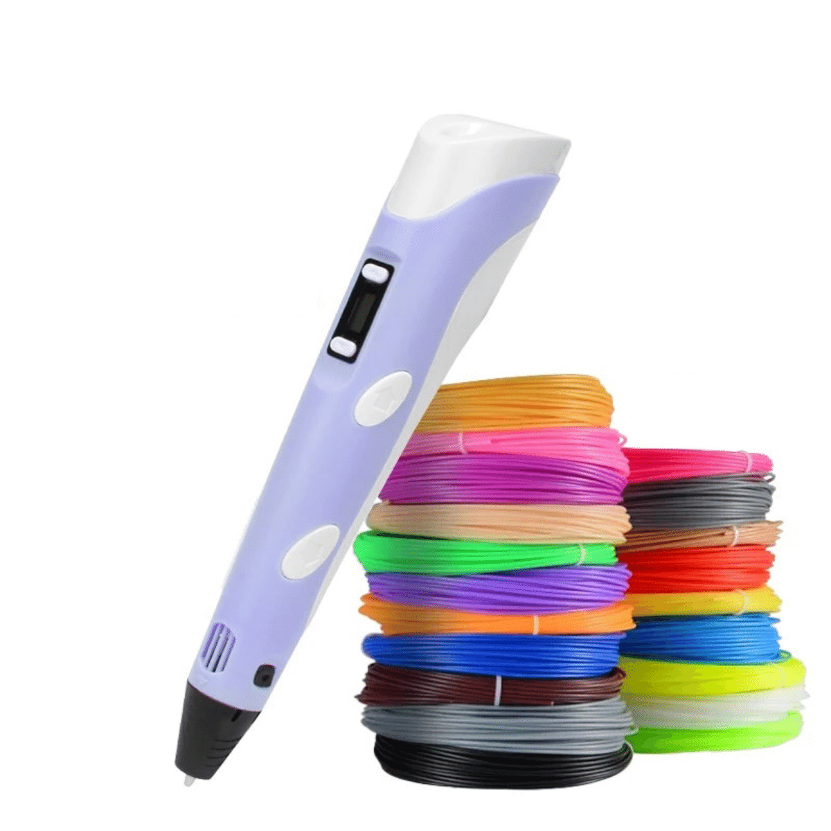 3D Pen med Justerbar Hastighed og Temperaturkontrol