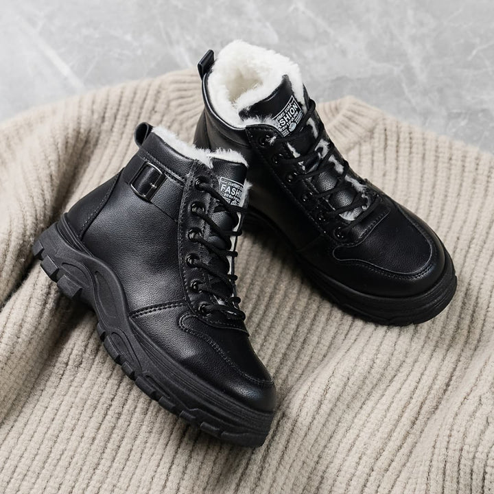 Arctic Elegance Kvinners Vinter Snøboots Vanntette Halkefrie