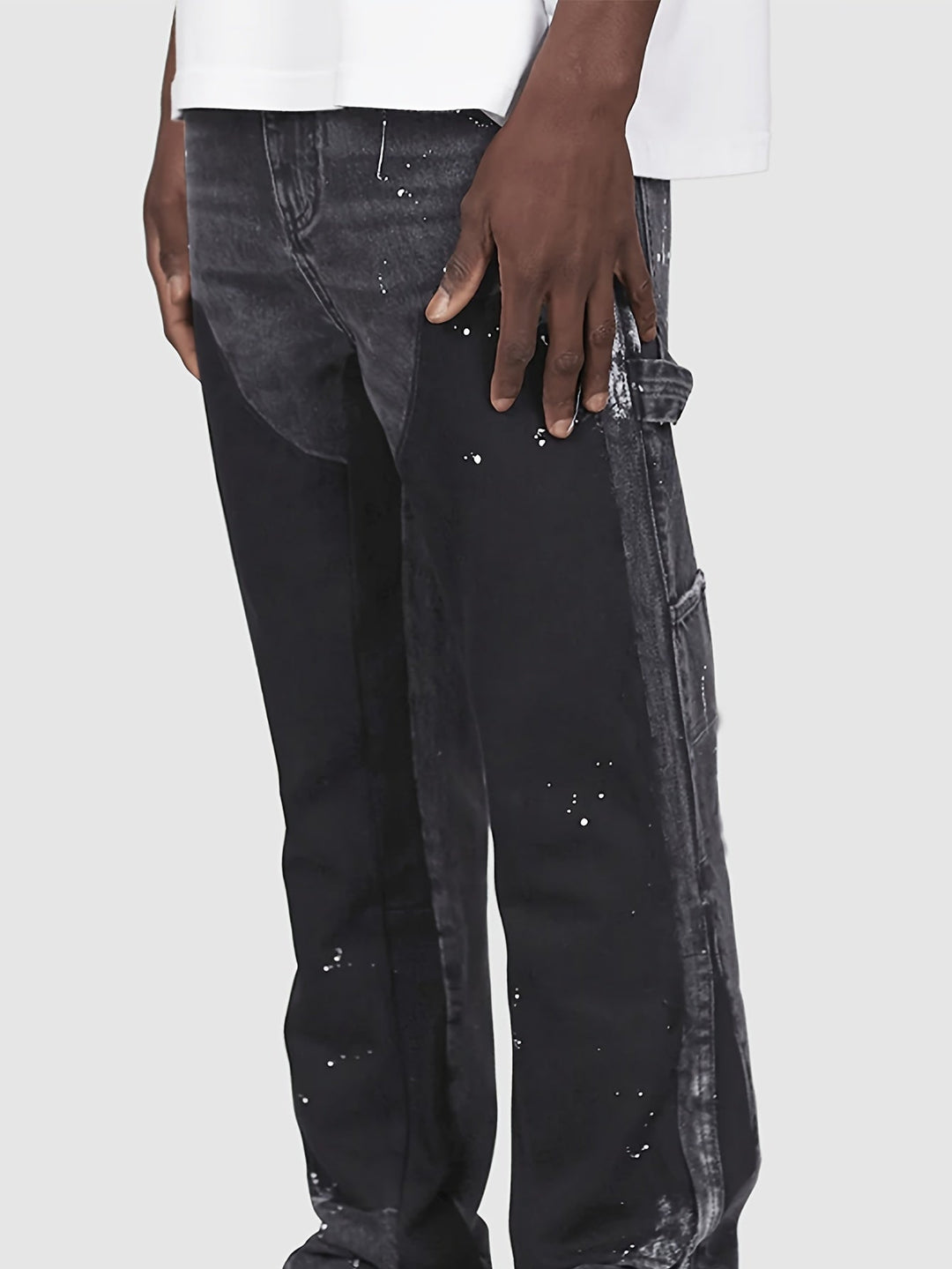 ESKIL - Fargerike denim cargo bukser