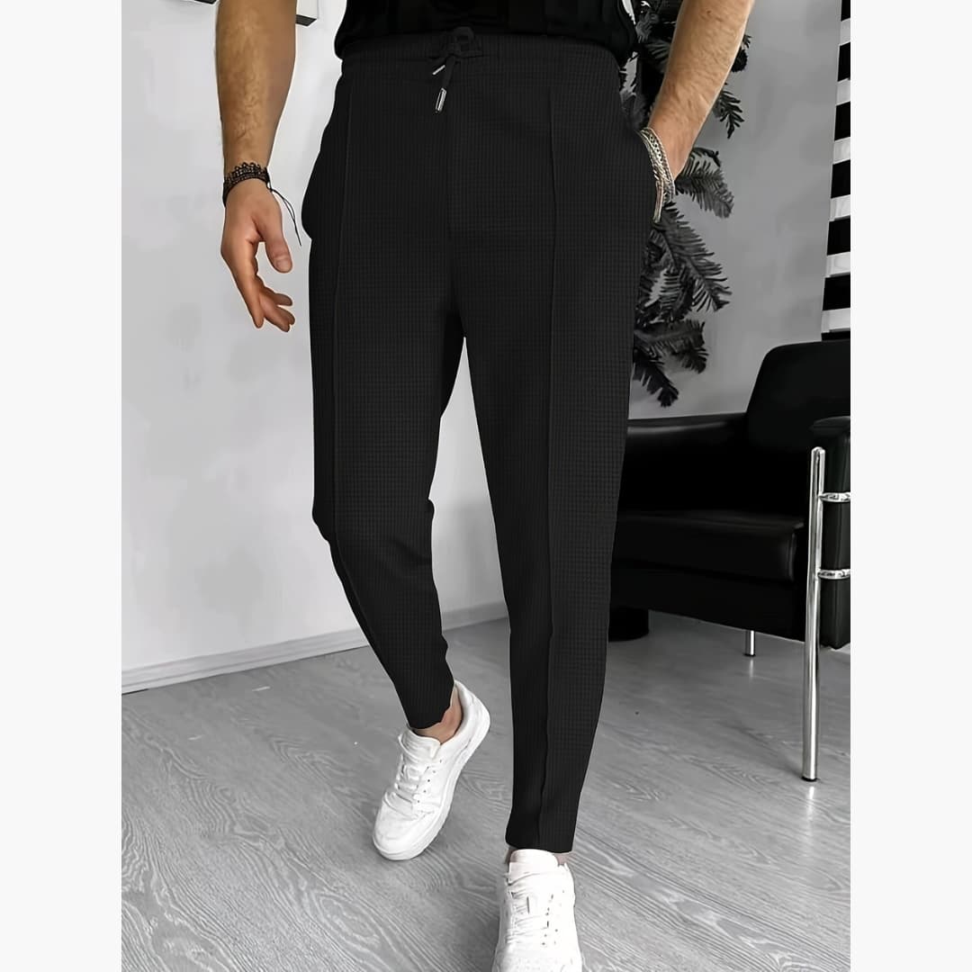 Emil - Joggers i stretch med smal passform for menn