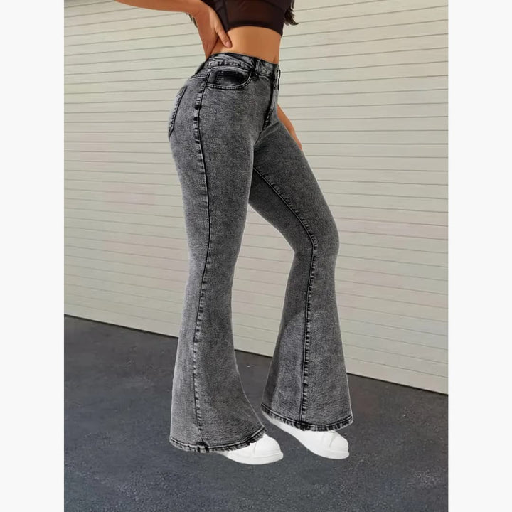 Hilda - Komfortable slankejeans med høy midje for kvinner