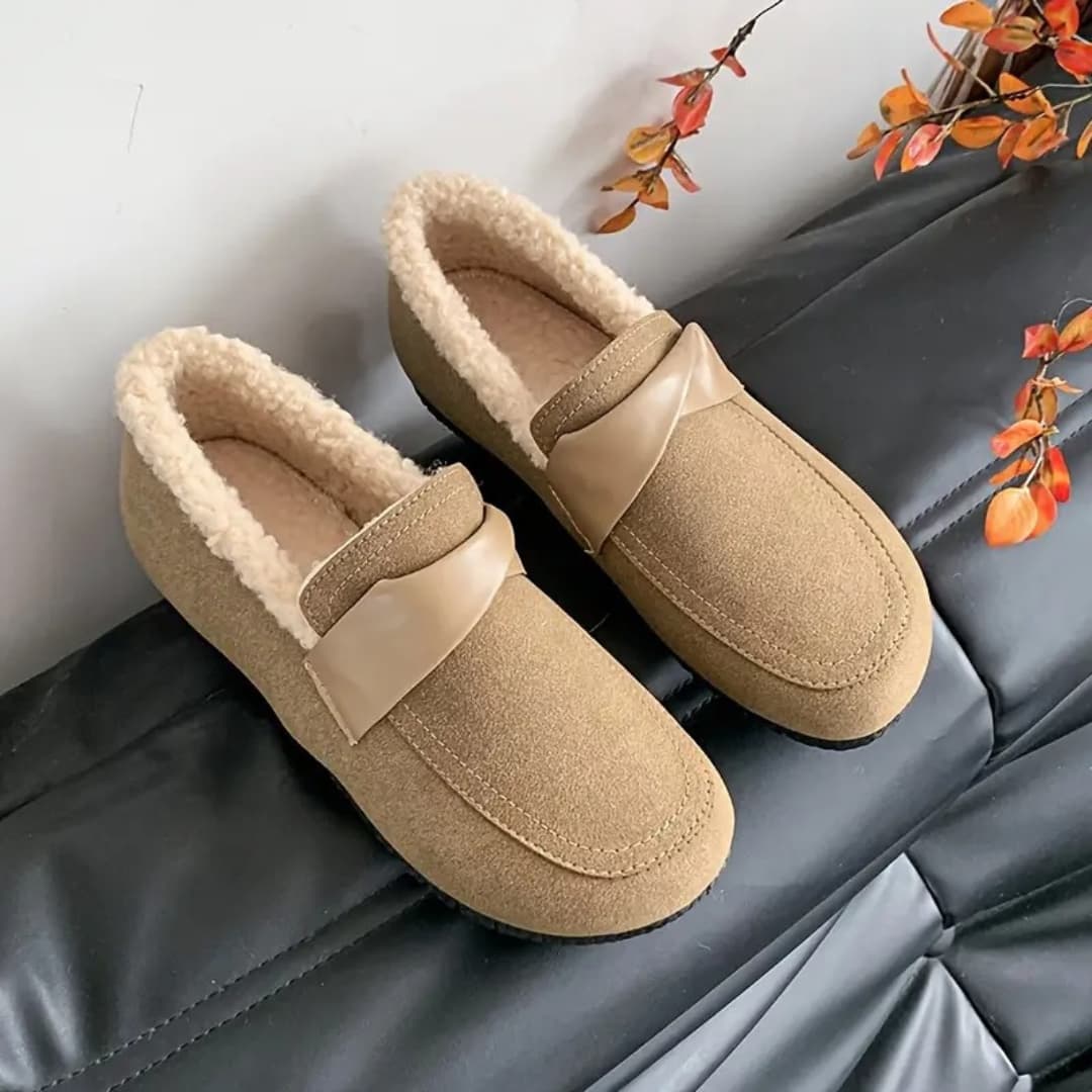 Maya - Komfortable varme slip-on-sko for kvinner
