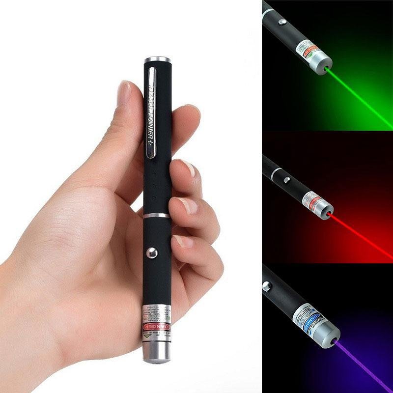 Laserpeker 5mW for Presentasjoner og Astronomi