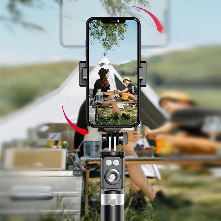 6 i 1 Selfie Stick med Fylllys - Lett og Stabilisert