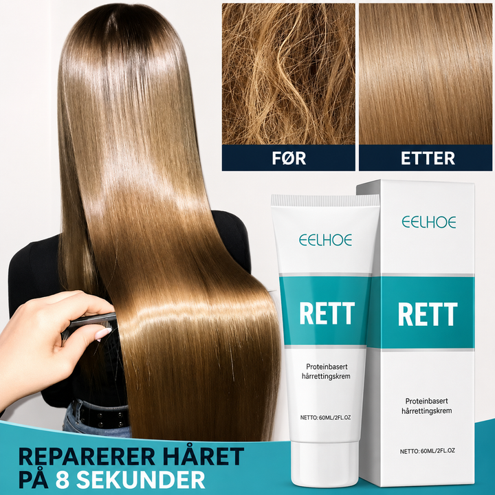 Silk &amp; Gloss | Hårrettingkrem uten varme