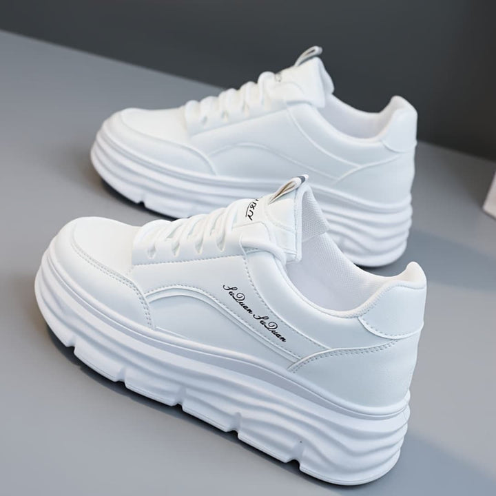 Kvinners Veiløpesko Pustende Plattform Sneakers