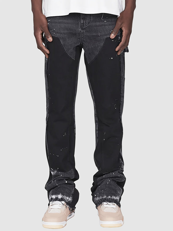 ESKIL - Fargerike denim cargo bukser