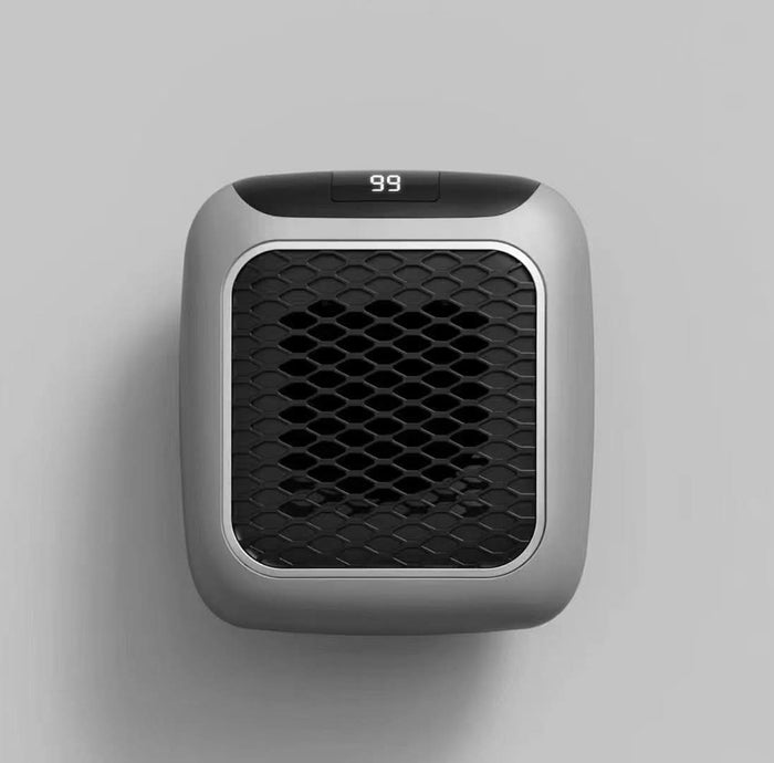 Riscaldatore elettrico da parete con telecomando, mini ventilatore riscaldante
