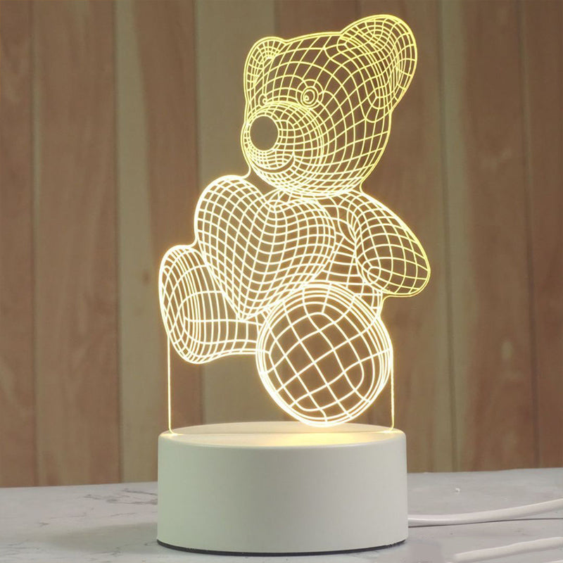 MagicLamp - Kvalitets 3D LED-lampe!