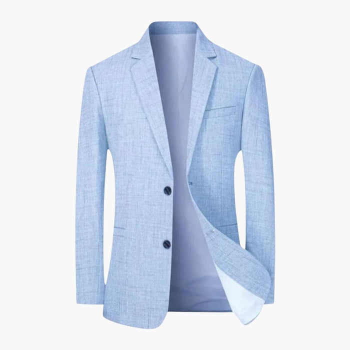 Blazer herre med reverskrave og lukning med to knapper