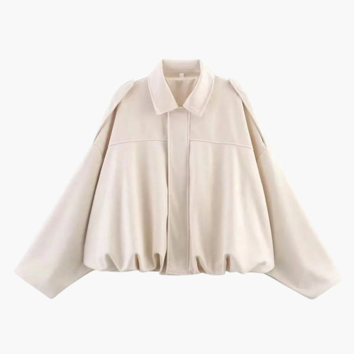 Blouson bombardier pour femme avec coupe ample