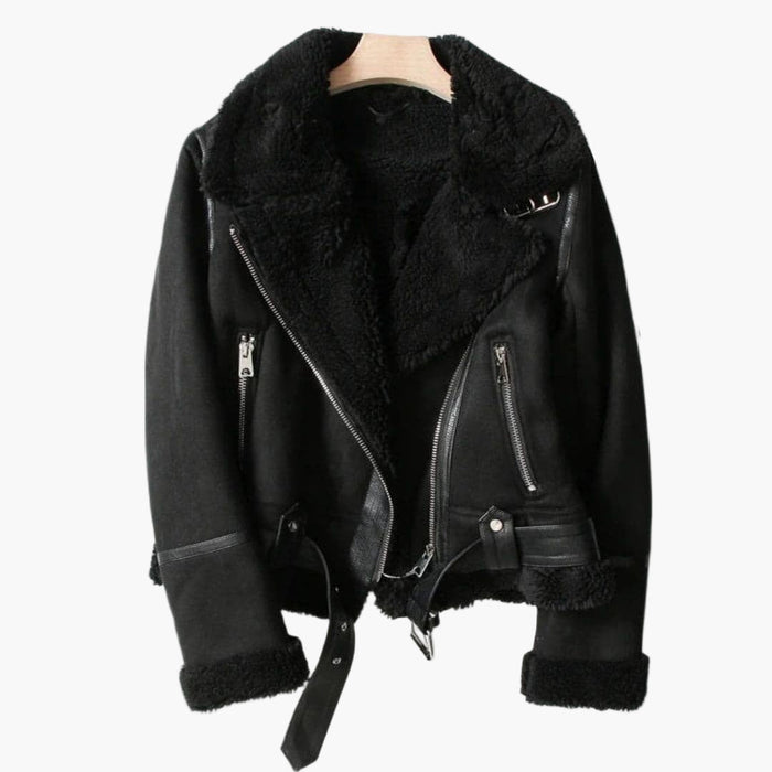 Damen-Fliegerjacke mit Reißverschluss