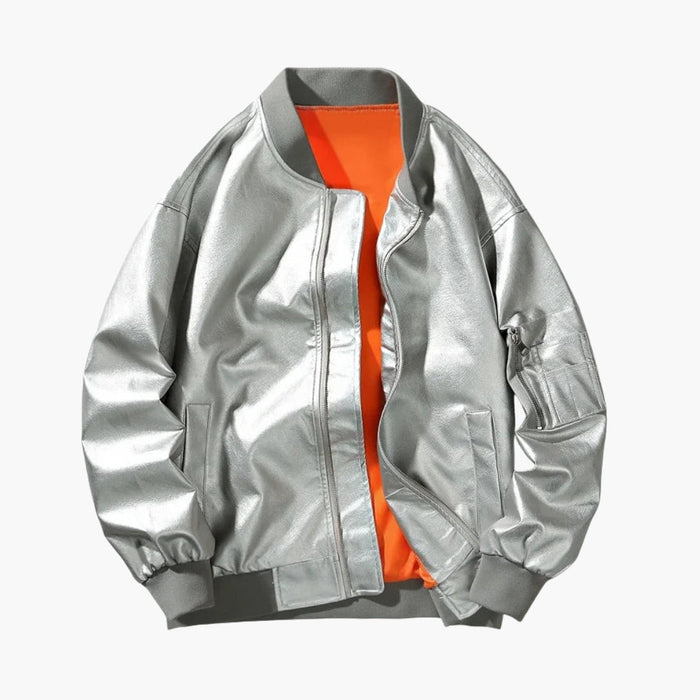 Herren-Fliegerjacke mit Rippbündchen
