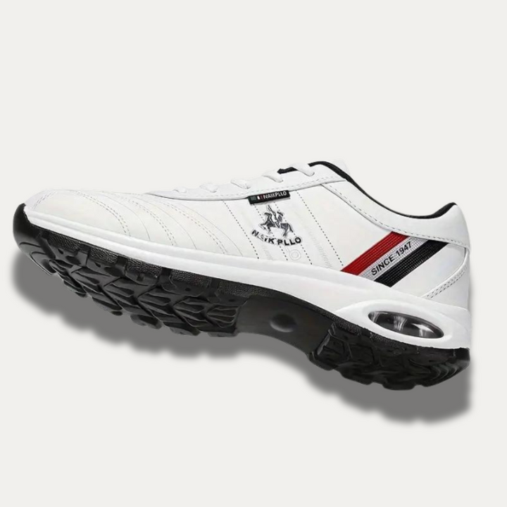 Trendy herresneakers med luftpute