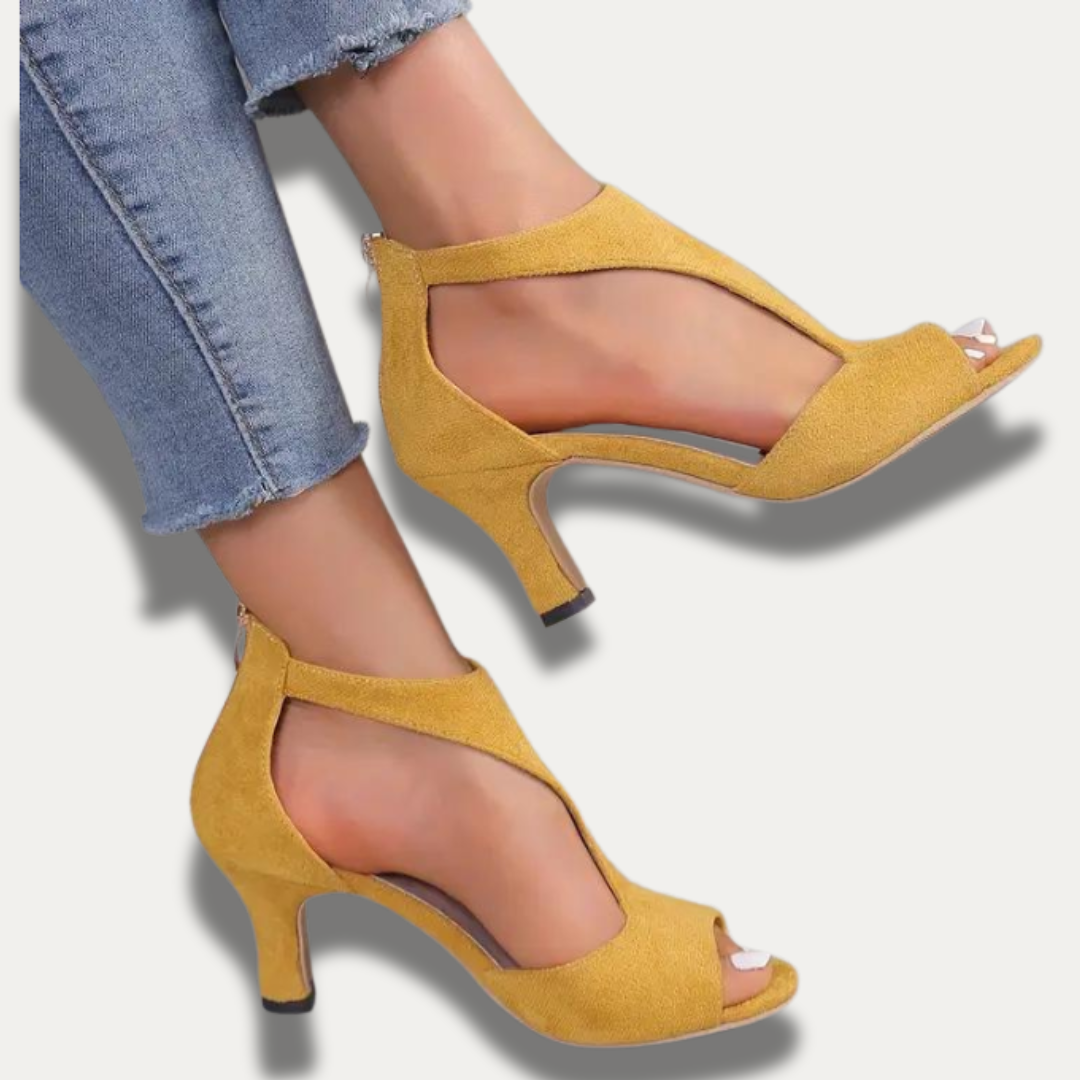Stilfulle peep-toe hæler