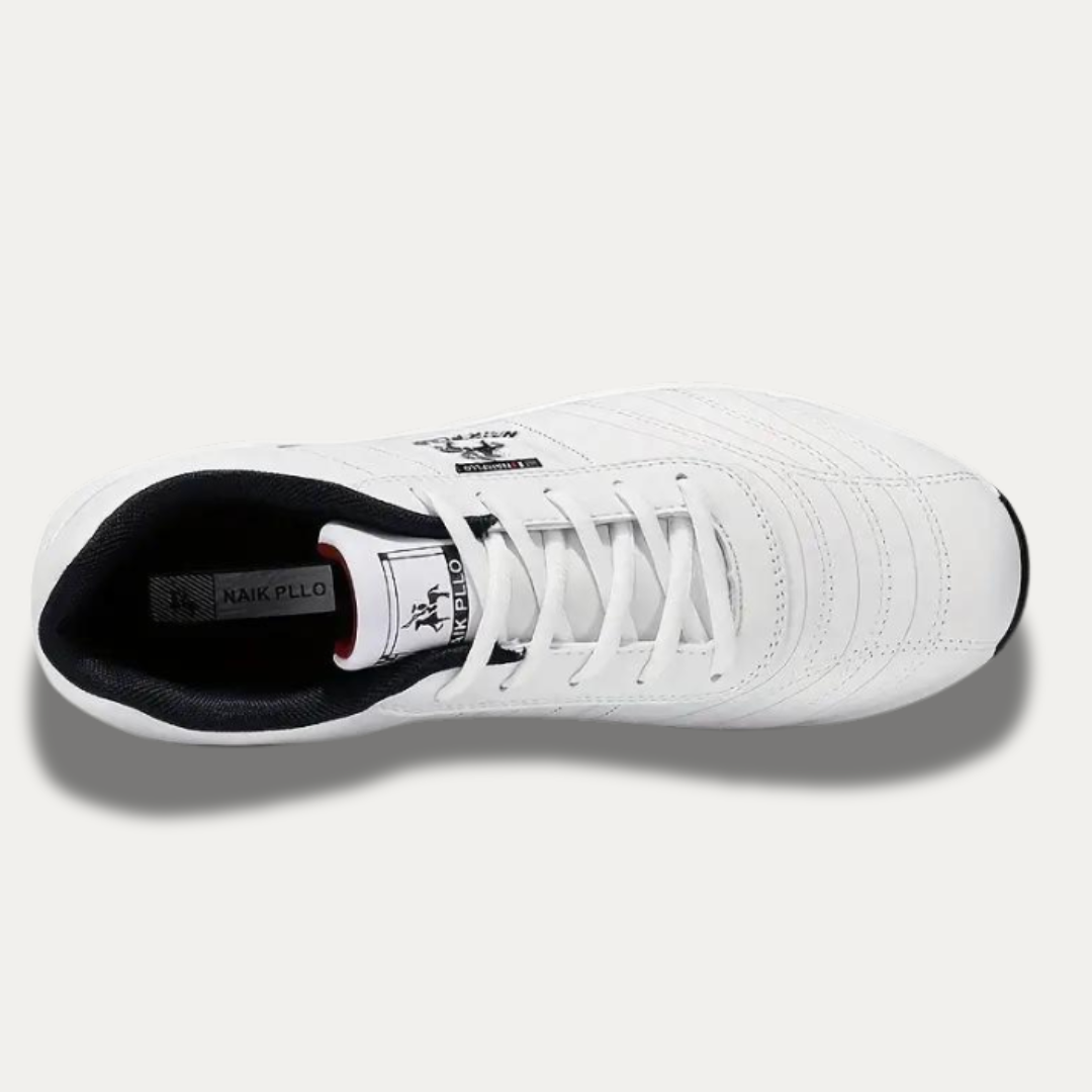 Trendy herresneakers med luftpute