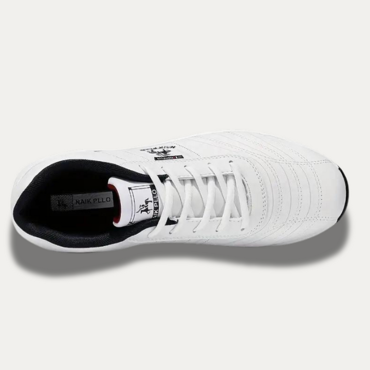 Trendy herresneakers med luftpute