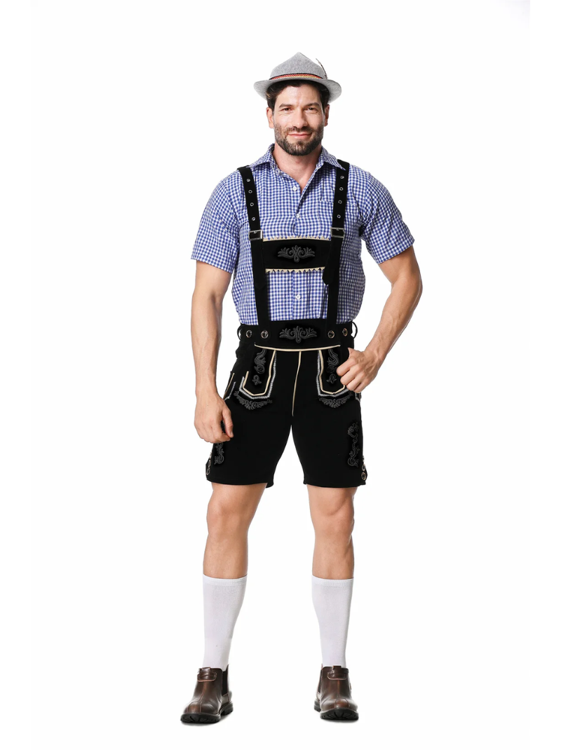Mannlig tysk Oktoberfest kostyme