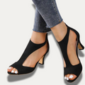 Stilfulle peep-toe hæler