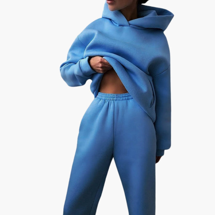 Damen-Jogginganzug mit Kapuze