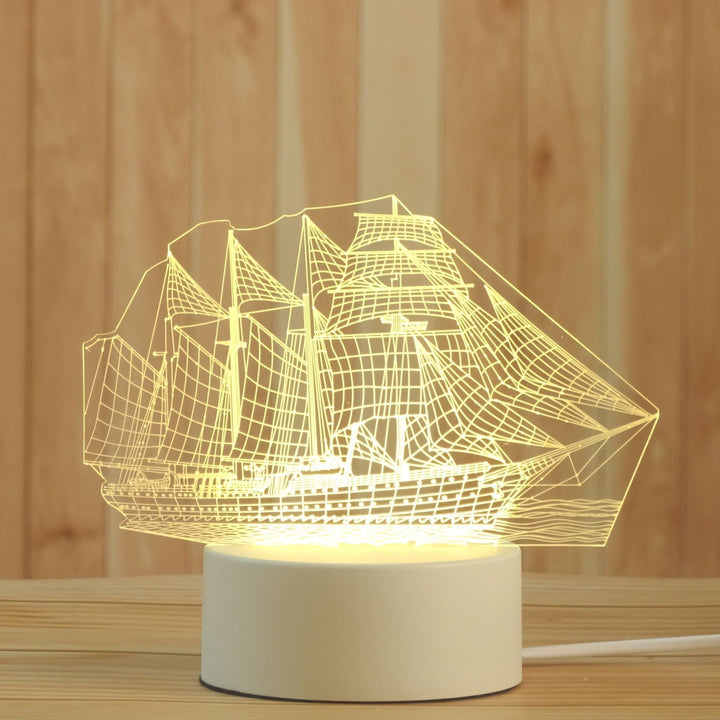 MagicLamp - Kvalitets 3D LED-lampe!
