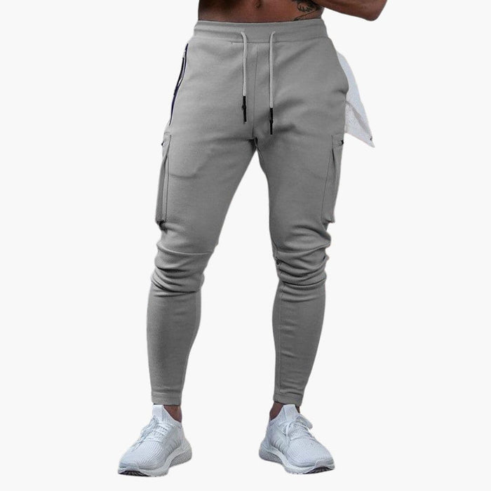 Jogginghose für Herren mit Reißverschlüssen und fünf Taschen