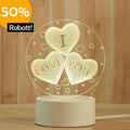 MagicLamp - Kvalitets 3D LED-lampe!