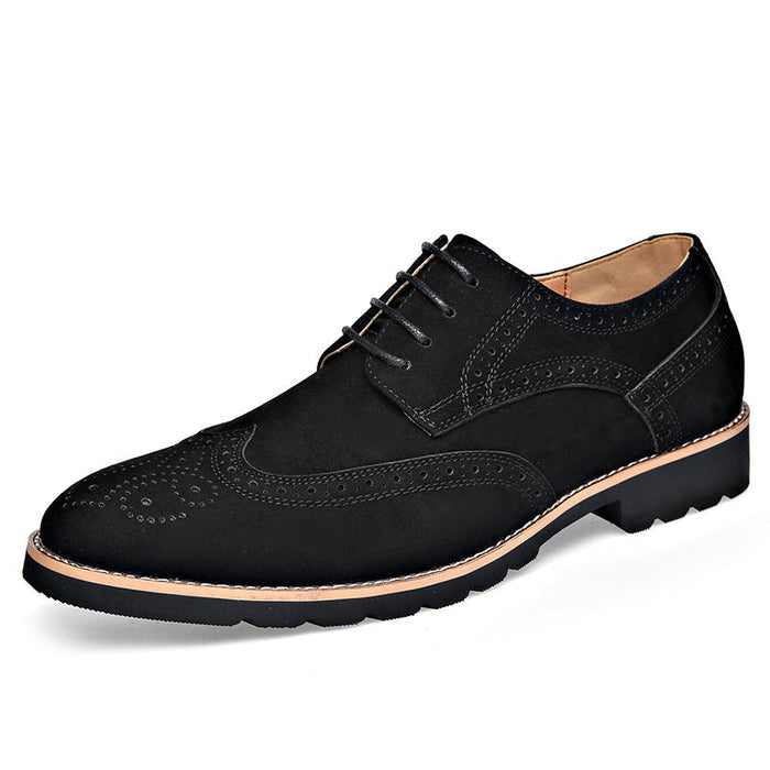 Chaussures brogue pour homme à lacets avec détail perforé