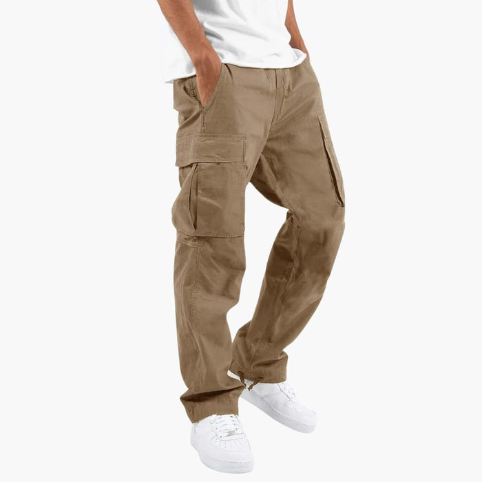 Herren-Cargohose mit lässiger Passform und mehreren praktischen Taschen