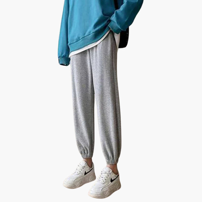 Damen-Jogginghose mit Kordelzug am Bund