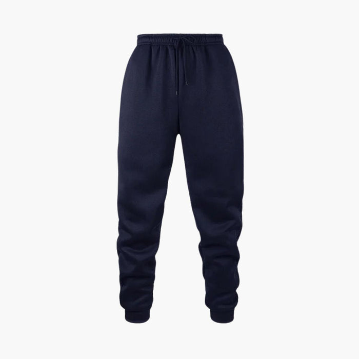 Herren-Jogginghose mit Rippbündchen an den Knöcheln
