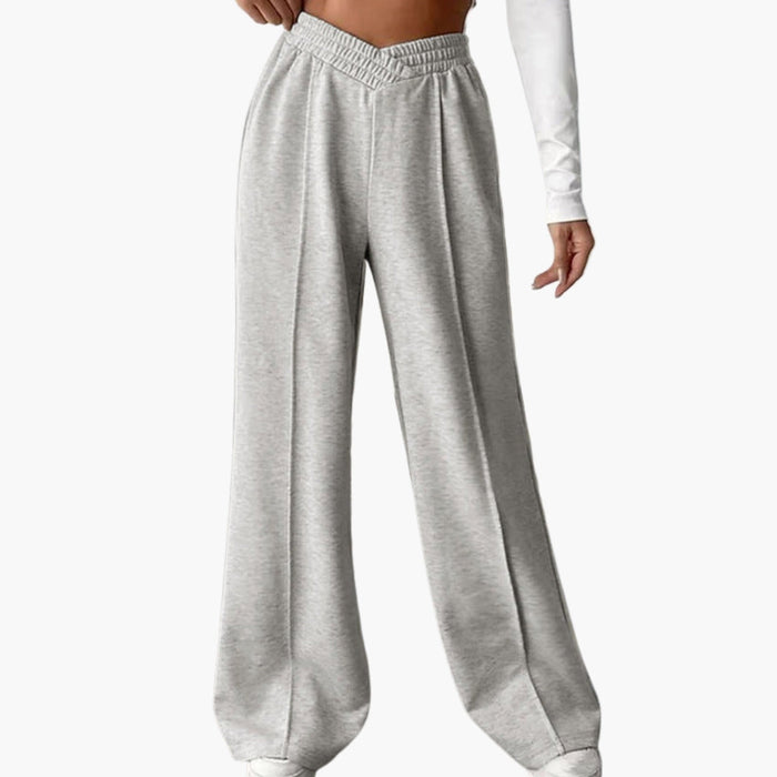 Pantalon de sport à jambes larges pour femme